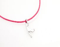 Material: Modeschmuck, Leder  Ma...